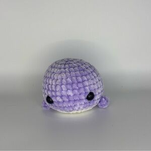 Handmade Crochet Whale Plush